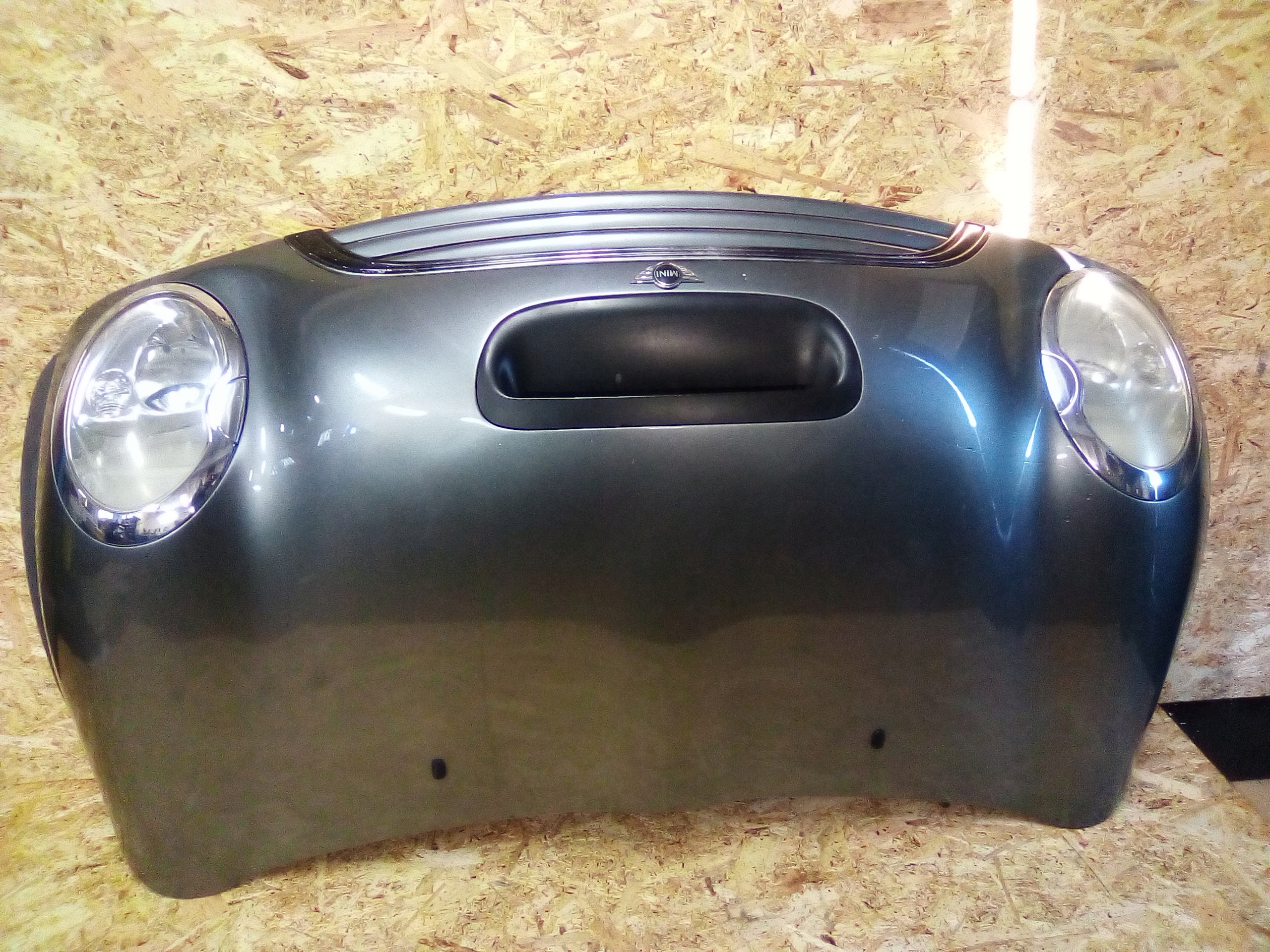 MINI COOPER S R50 R52 R53 bonnet CHROM lights XENON UK complete