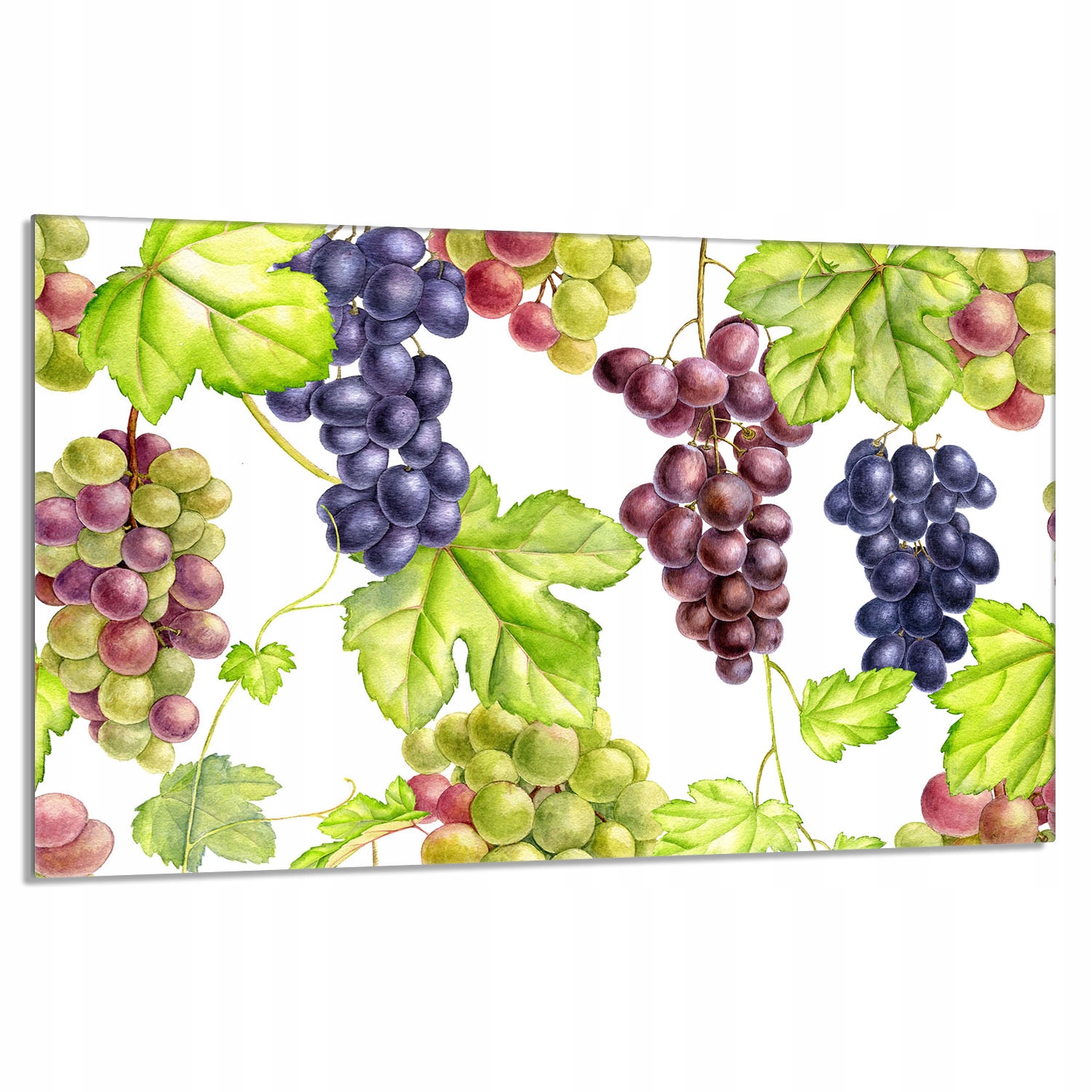 Skleněná ochranná deska na sporák 80x52 Ovoce do kuchyně