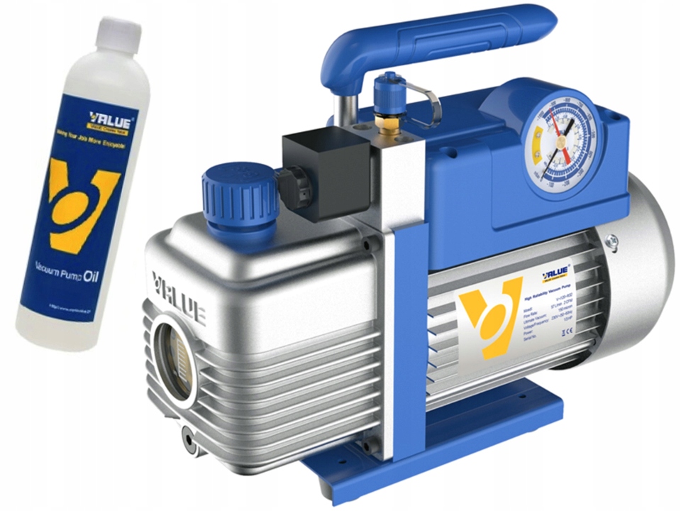 Pompa próżniowa do klimatyzacji pomp ciepła Value V-i220-R32