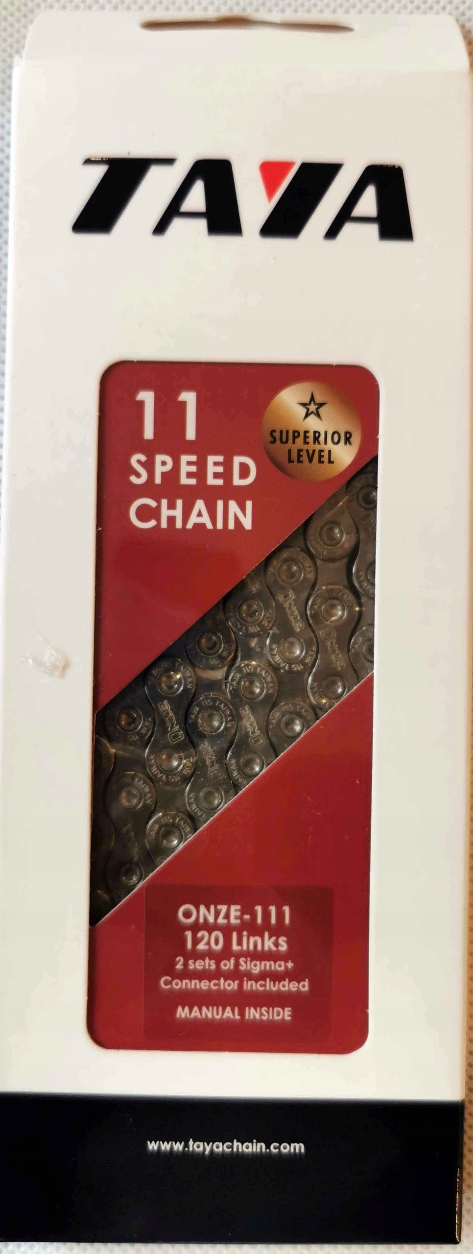 Taya ONZE-111 Łańcuch 120 ogniw Silver 11speed