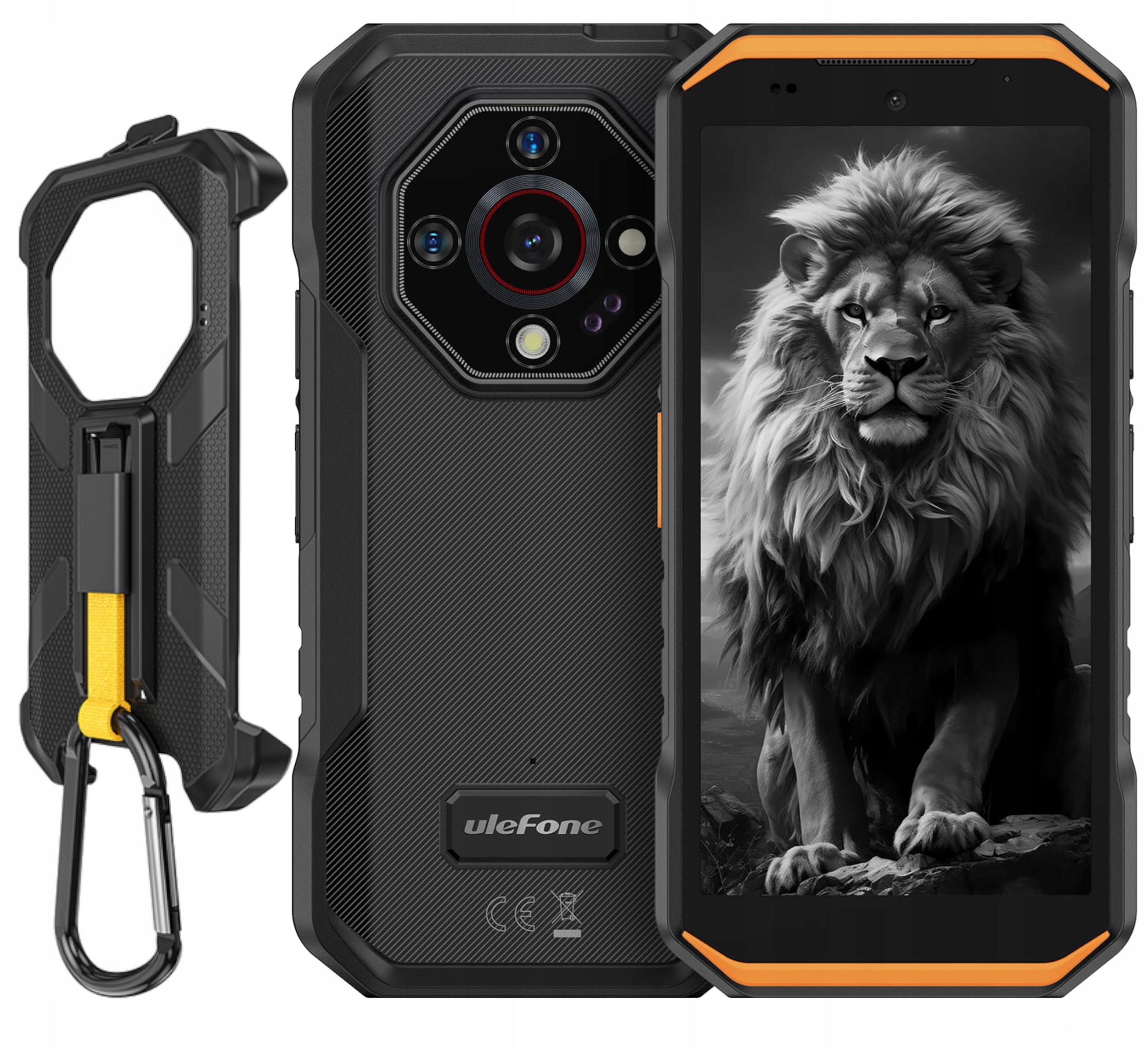 Ulefone Armor X32 Pro 5G 8GB 256GB Noktowizja Orange Etui