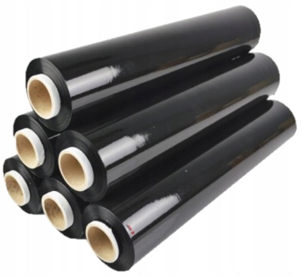 

Folia Stretch 50cm 6x3KG Strecz Czarna 6szt 18KG