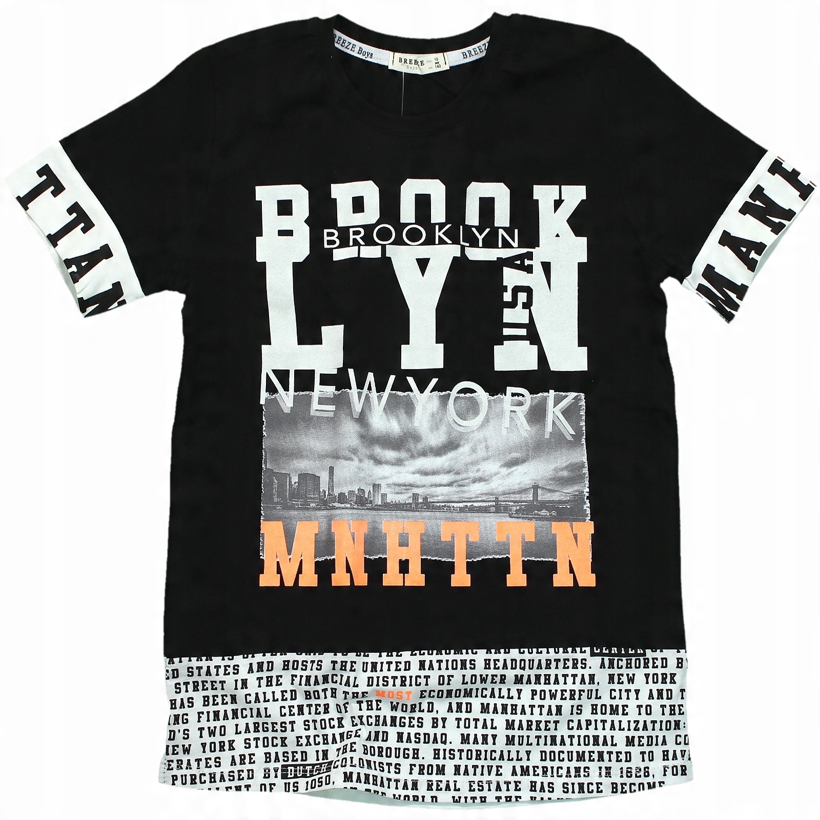 

T-shirt Bluzka Nadruk Napisy Bawełna Koszulka 146