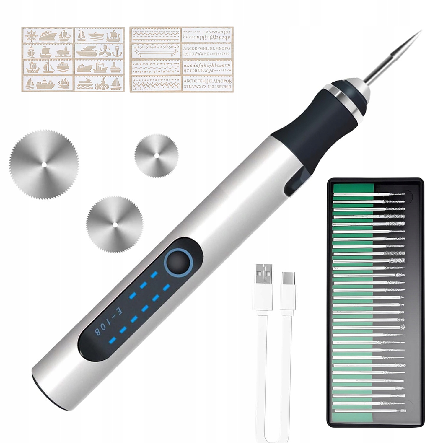 MINI WIERTARKA ELEKTRYCZNA SZLIFIERKA GRAWEROWANIE 3-BIEGOWA 10W