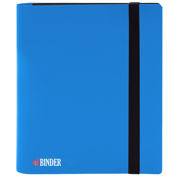 Niebieski Album na karty 4-Pocket Binder 160 kart - Safe Cards Storage