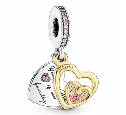Charms stříbrný přívěsek Ag 925 srdce IM01090423CH
