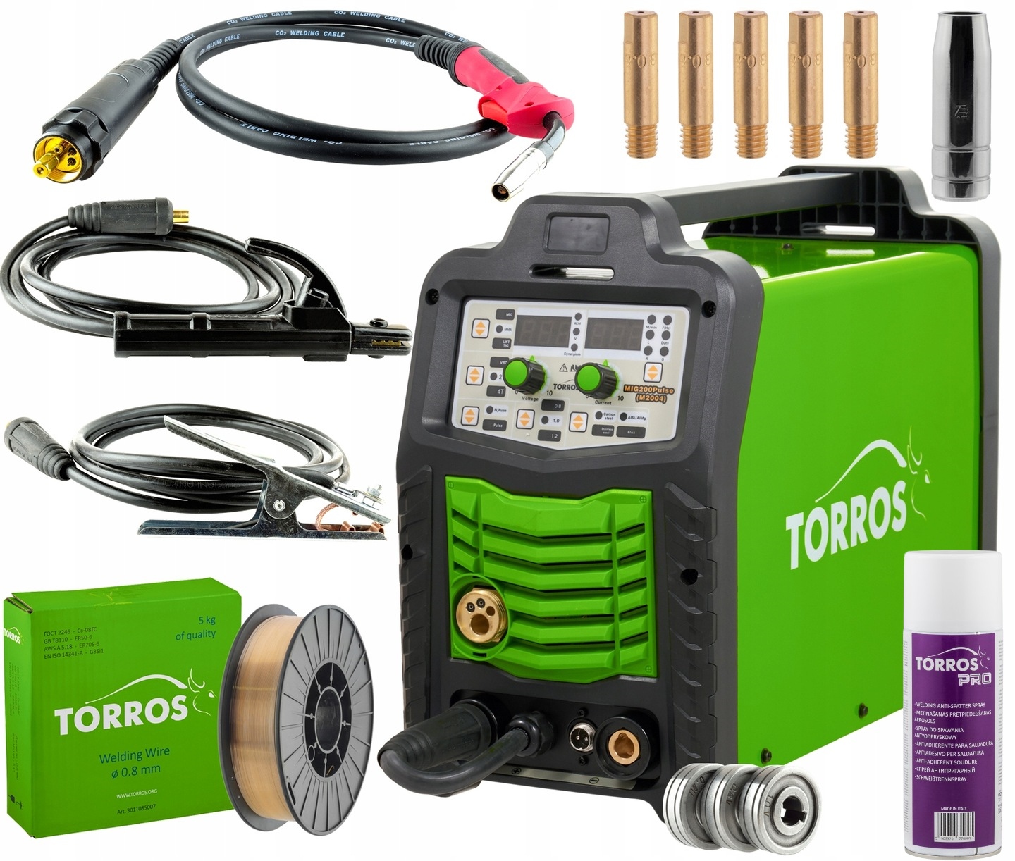 Spawarka Migomat MIG200 Puls Synergia M2004, MIG-MMA-TIG