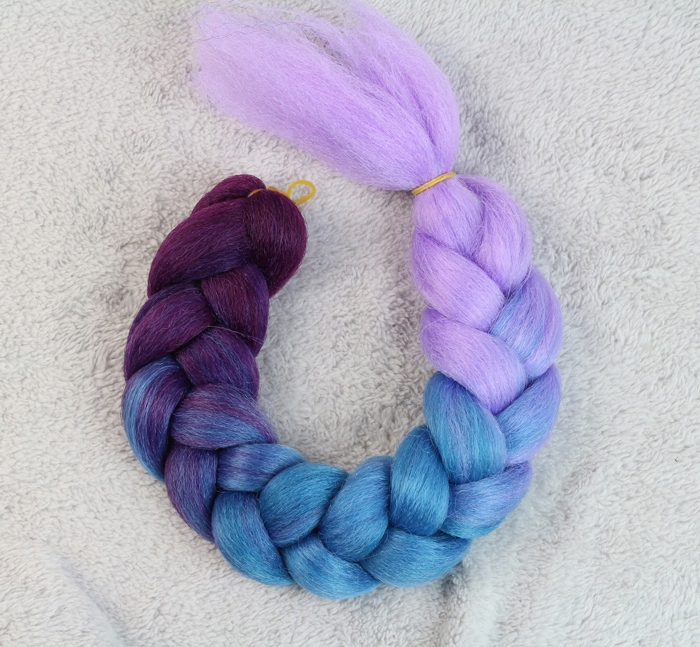 Włosy SYNTETYCZNE do warkoczyków KOLOROWE warkoczyki DOCZEPIANE WŁOSY ombre Kolor włosów inny