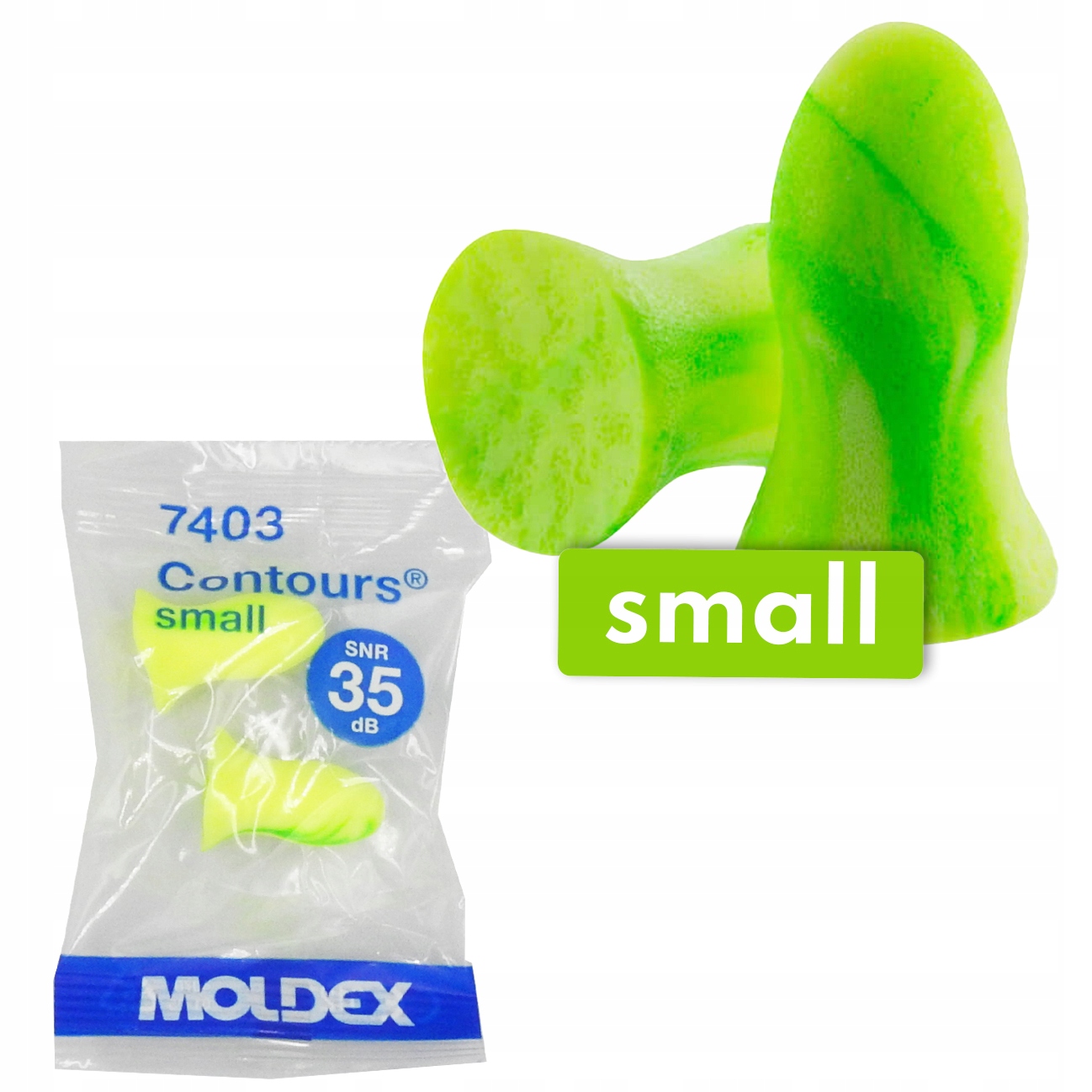 Stopery przeciwhałasowe Moldex Contours Small 7403