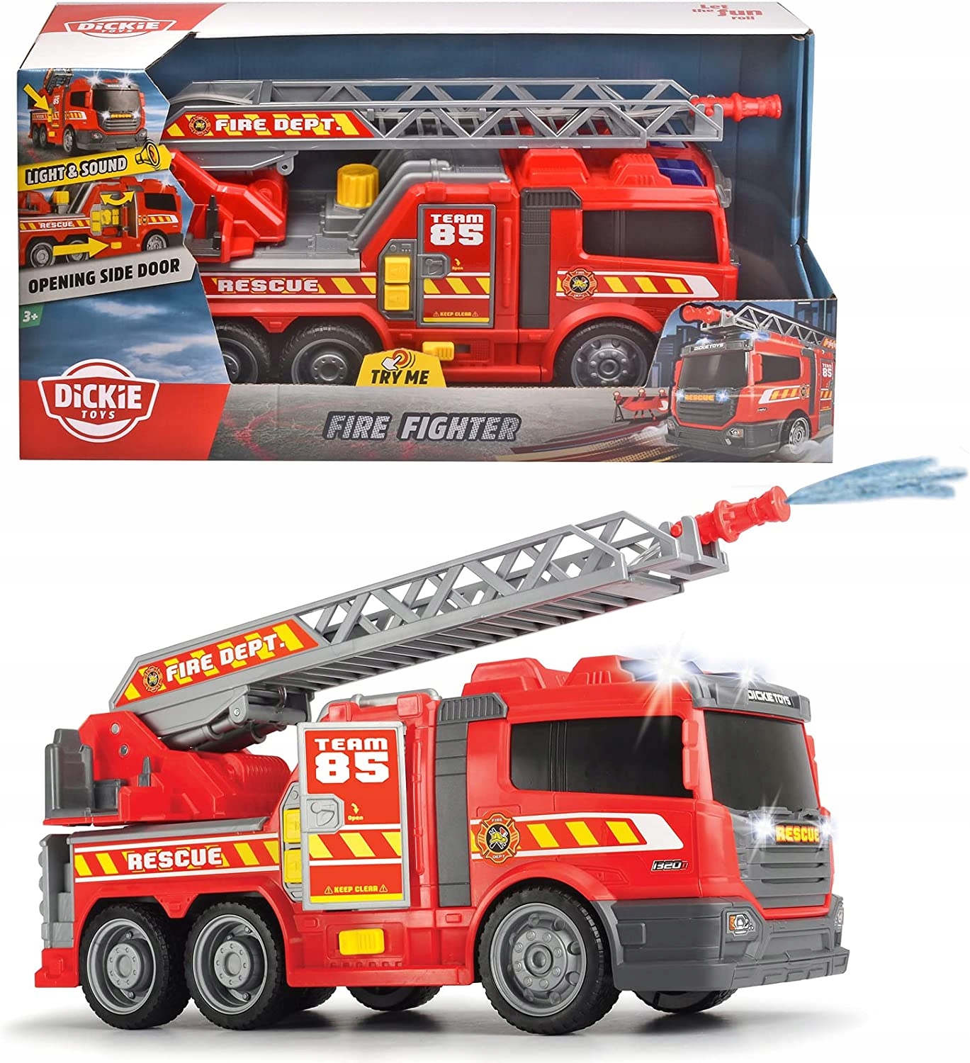 Auto Dickie Toys Fire Fighter 36 cm-Zdjęcie-0