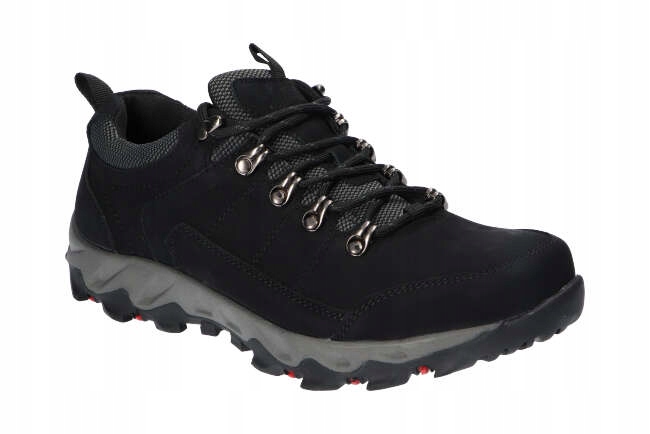 

American CY45 Trekkingi Półbuty Skórzane Bk 42