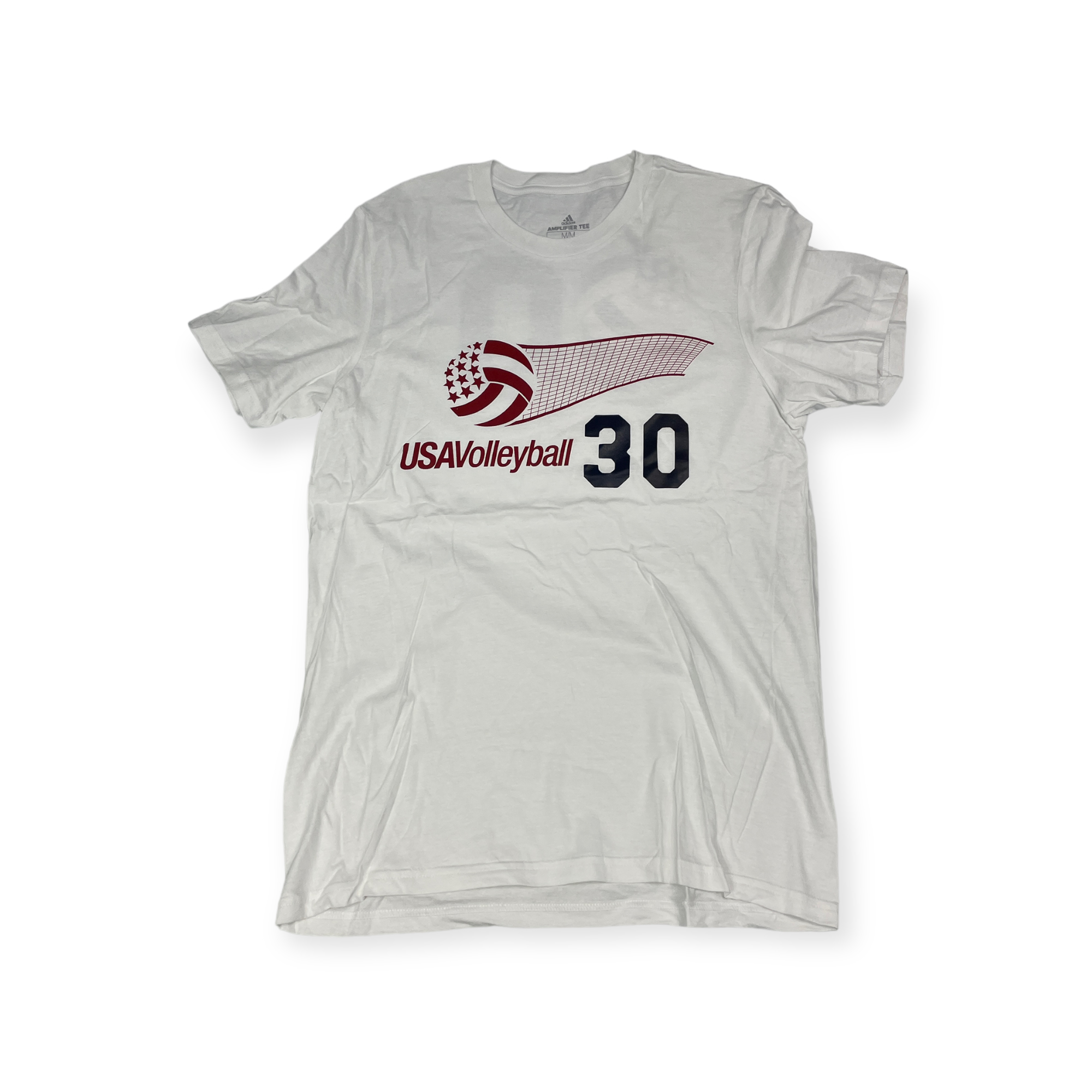 Koszulka męska biała ADIDAS USA VOLLEYBALL 30 M