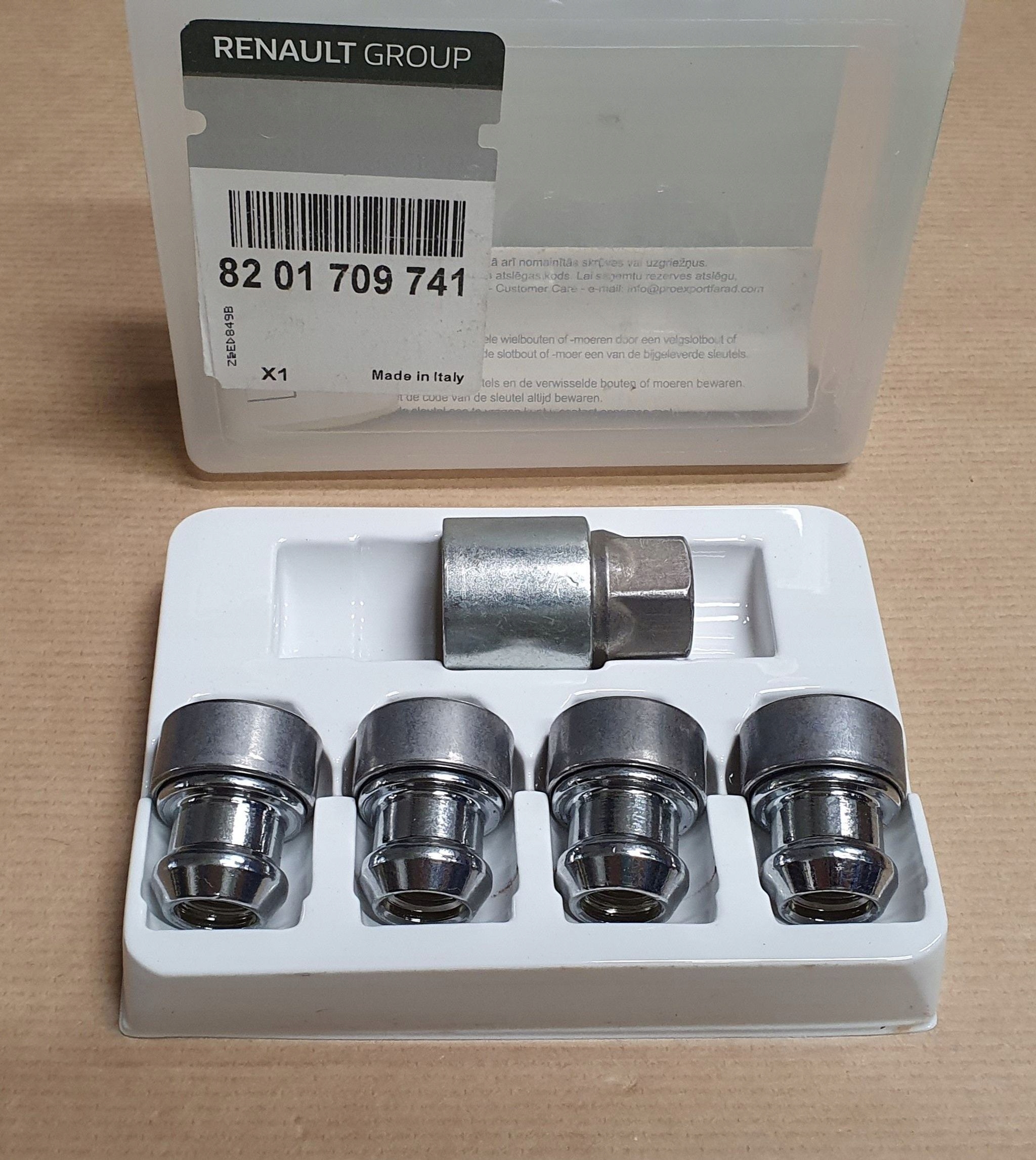 Skrutky Kolies Renault Proti Krádeži 8201709741