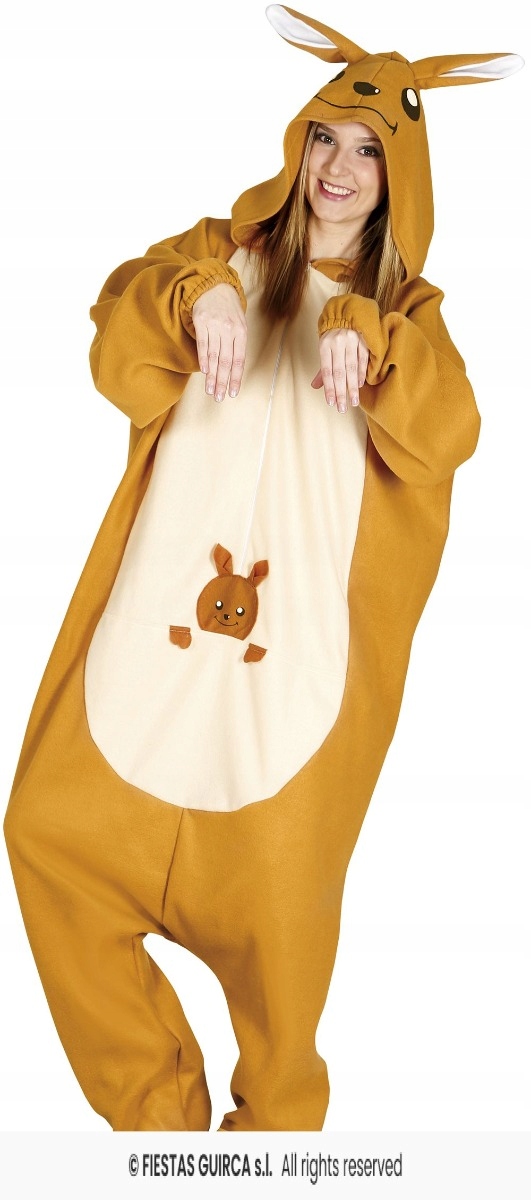 Kostým Kangura Pyžamo Klokan Kostým Zvířata L