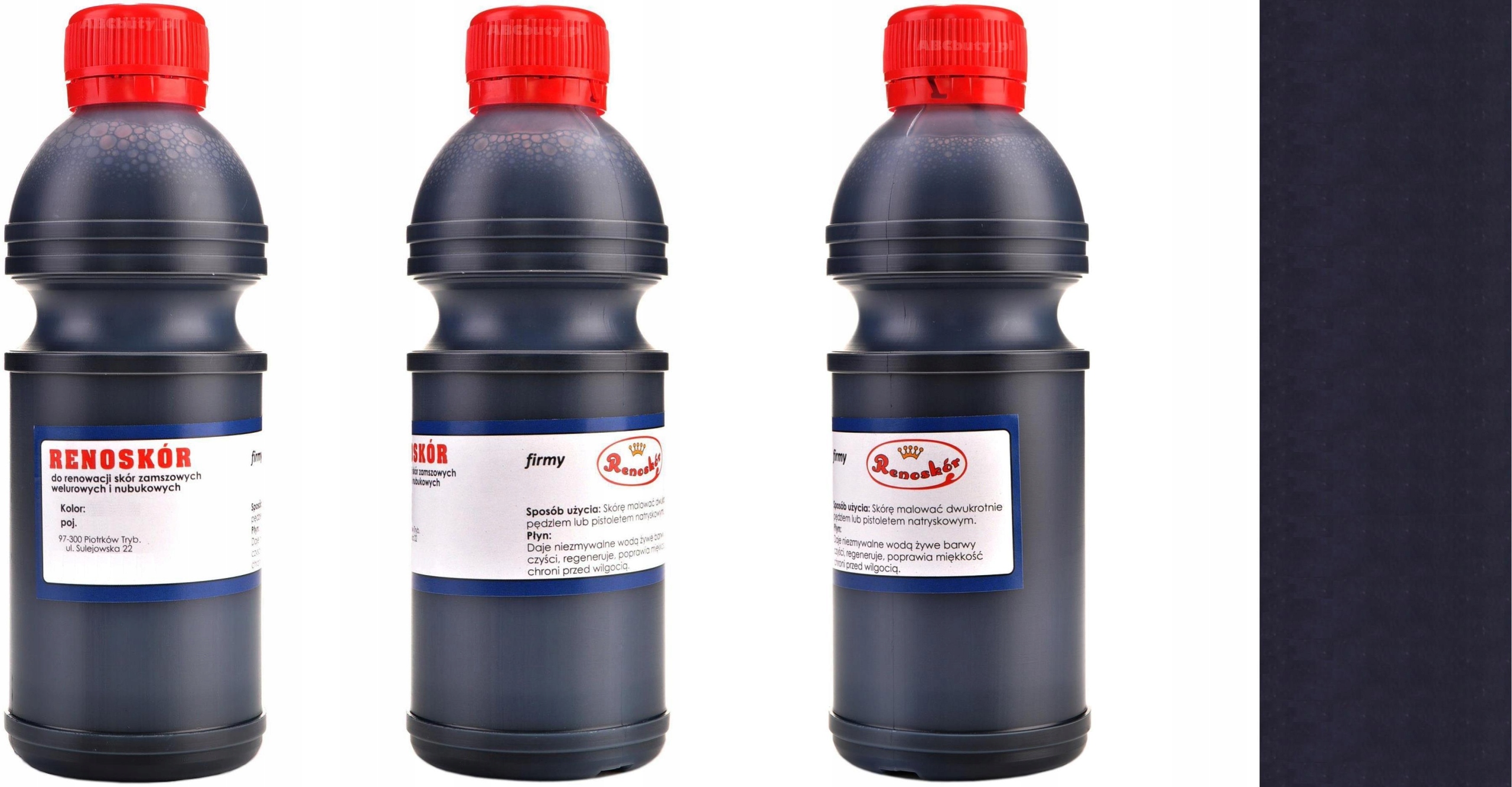 Černá 1 Černá Wilbra Barva Pro Renovaci Semišové Kůže Nubuku 500 ml G13-05