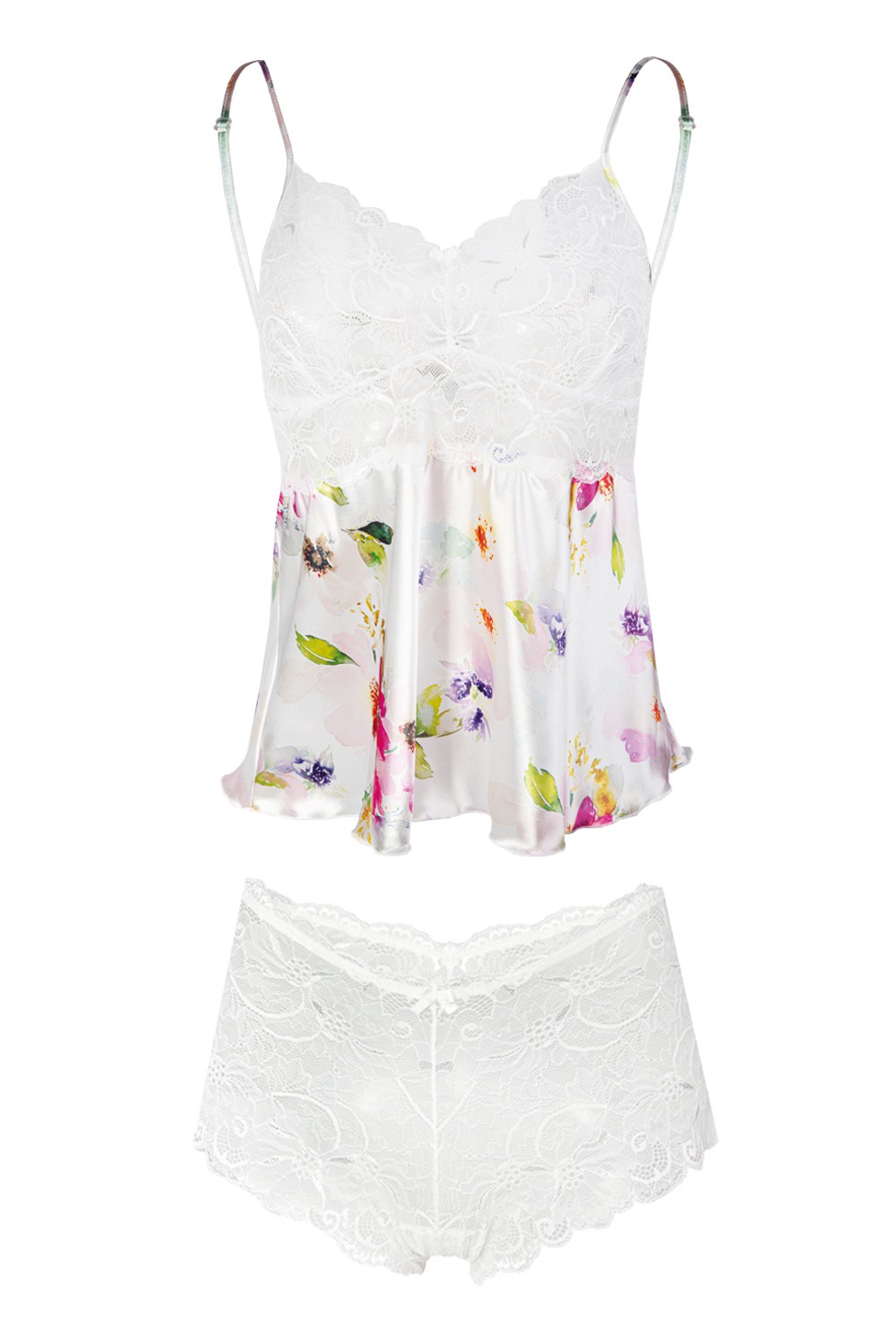 

Komplet Flowers Dk - Ka 2XL, Wzór kwiatowy 10
