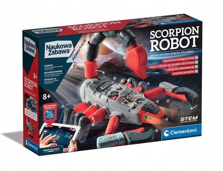 

Naukowa zabawa Mecha Skorpion Robot Clementoni