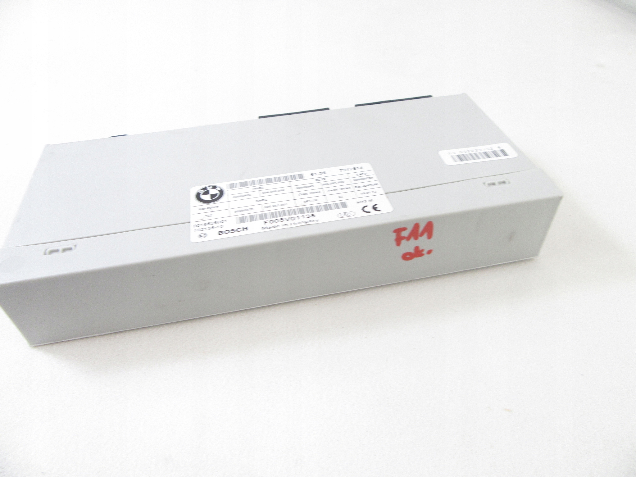 control unit module bonnet electrical HKL BMW 5 F11 Kombi Touring 7317514