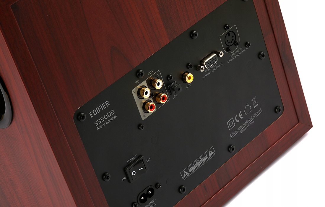 OUTLET ZESTAW GŁOŚNIKÓW 2.1 EDIFIER S360DB Sterowanie pilot bezprzewodowy