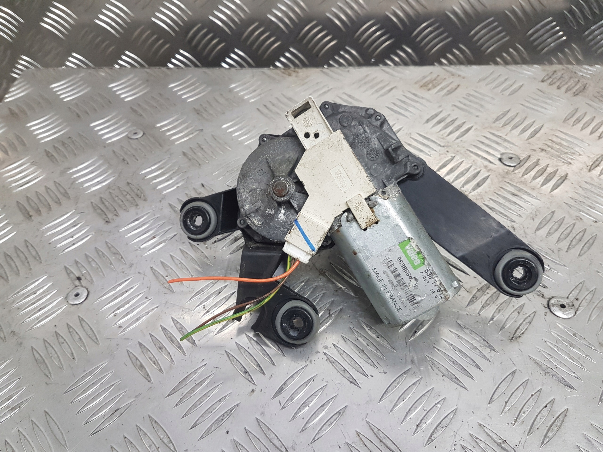 motor ablaktörlők hátsó PEUGEOT 206
