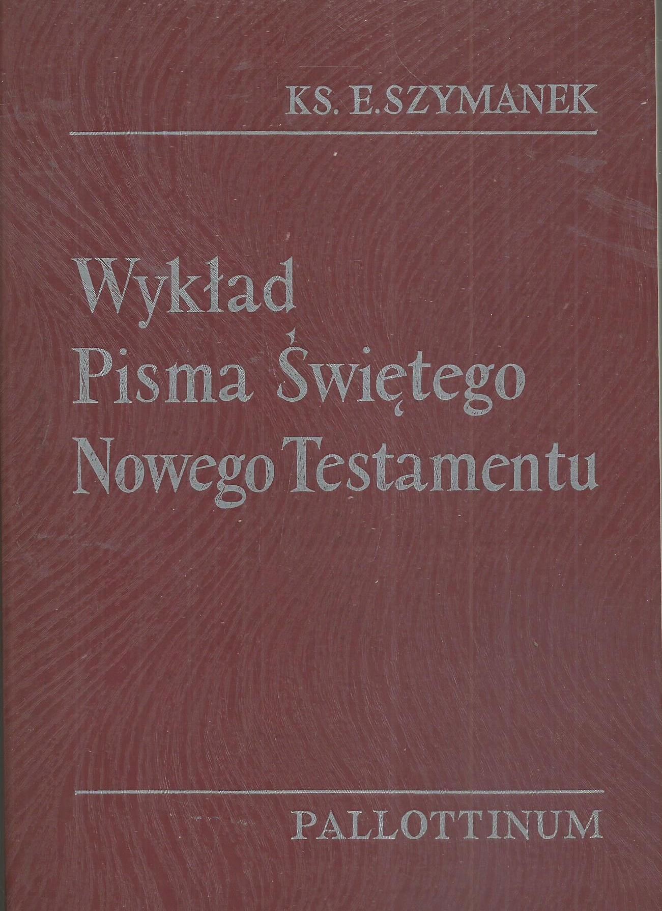 Wykład Pisma Świętego Nowego Testamentu
