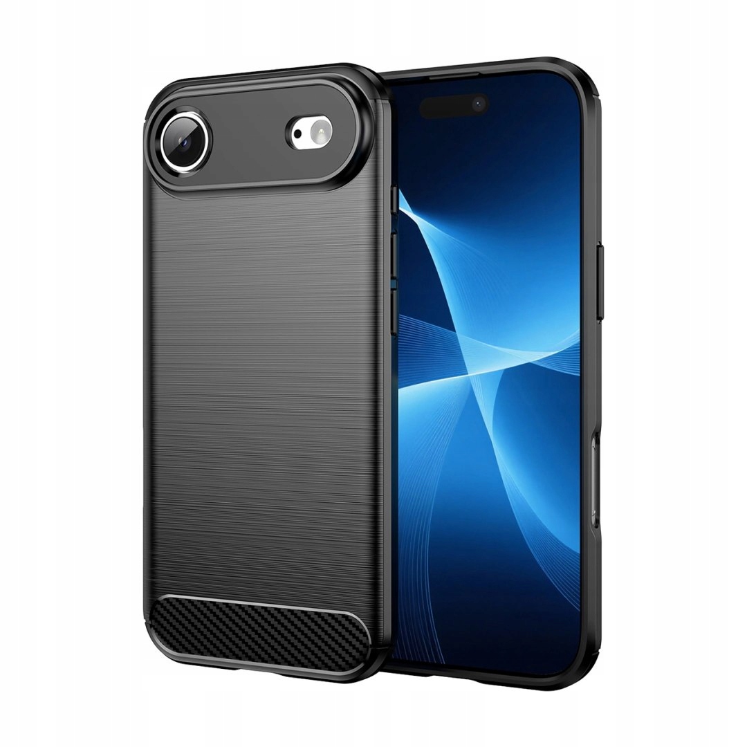 Etui Carbon Case na iPhone 17 Air czarne