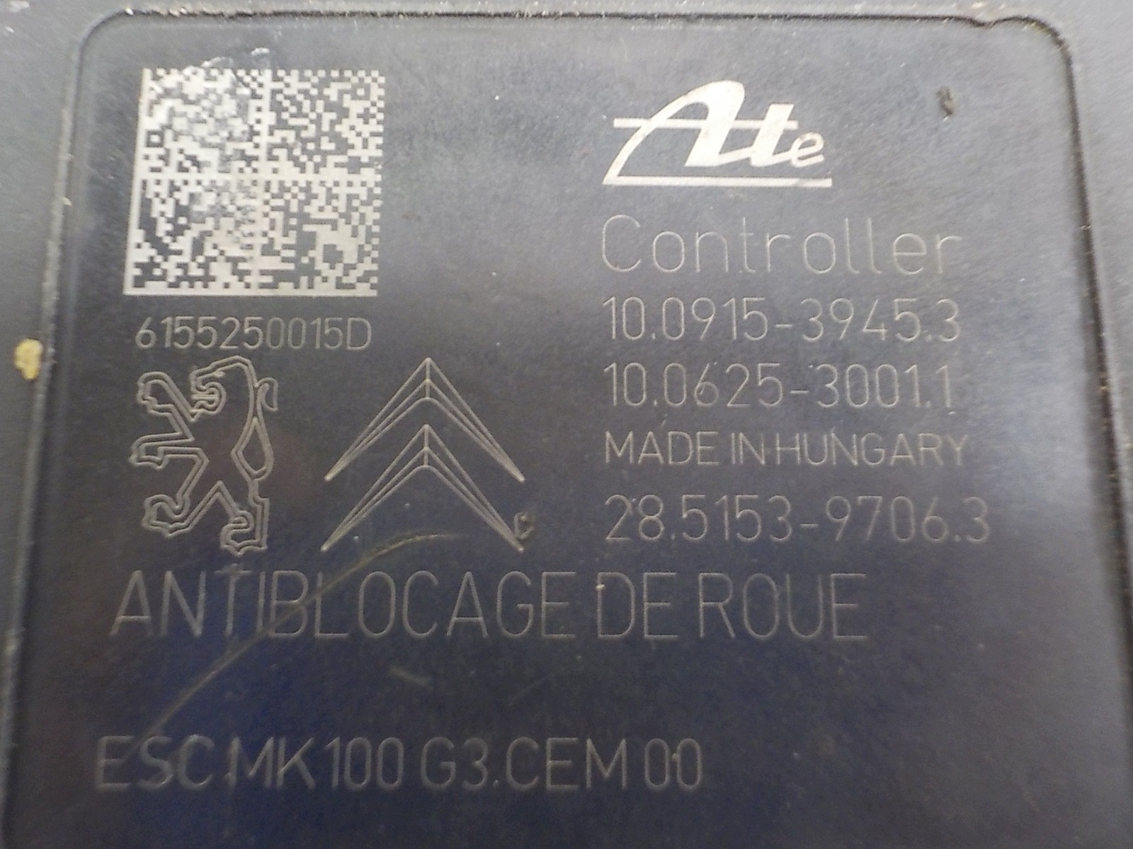 CITROEN C4 pompa ABS 9812847780 10.0220-0496.4 10.0915-3945.3
