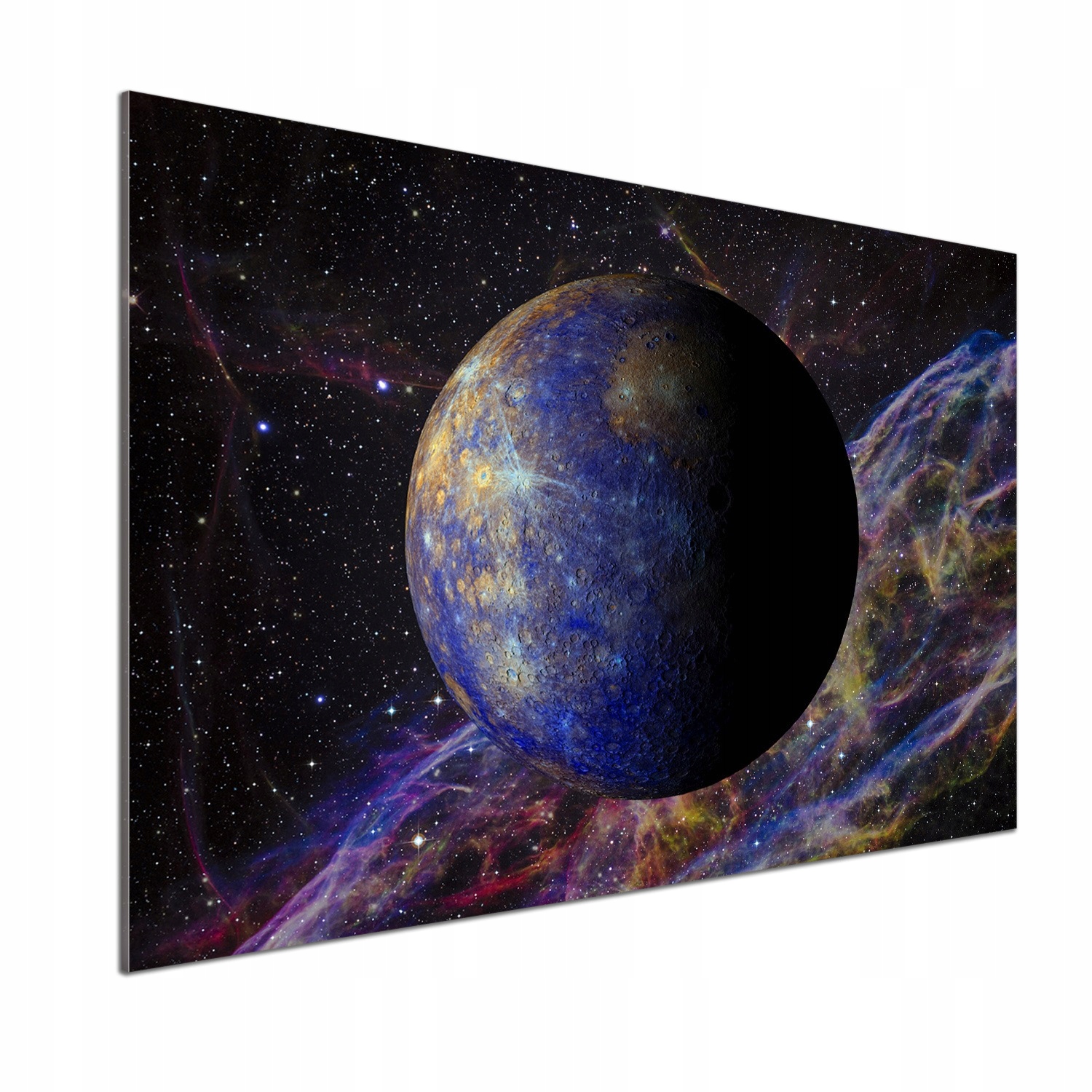 Sklenený panel do kuchyne Merkur 100 x 70 cm Lepidlo