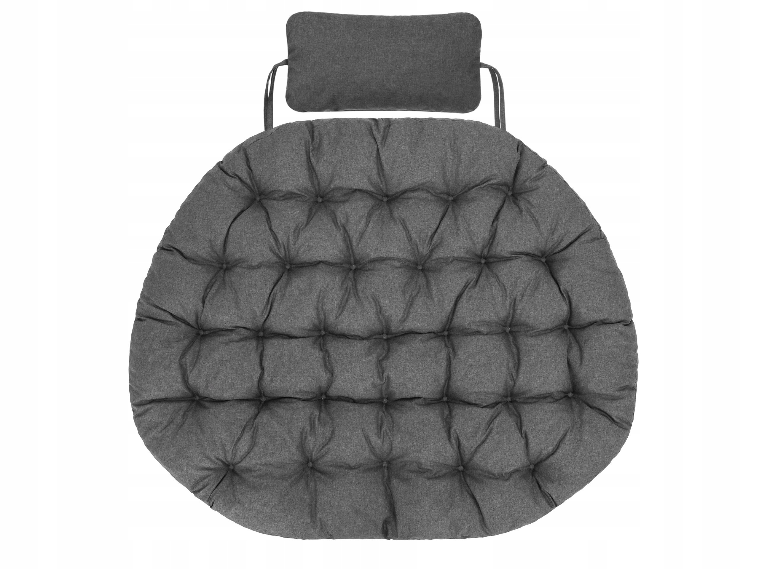 Polštář na závěsné křeslo kokon 128x100 cm voděodolný, Uv zahradní vysoká