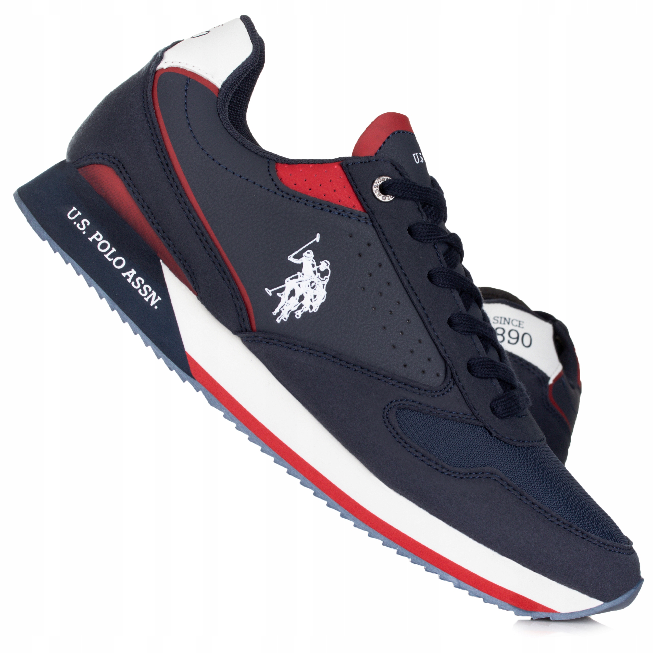 

Buty męskie U.s. Polo Assn. NOBIL003A-DBL-RED05