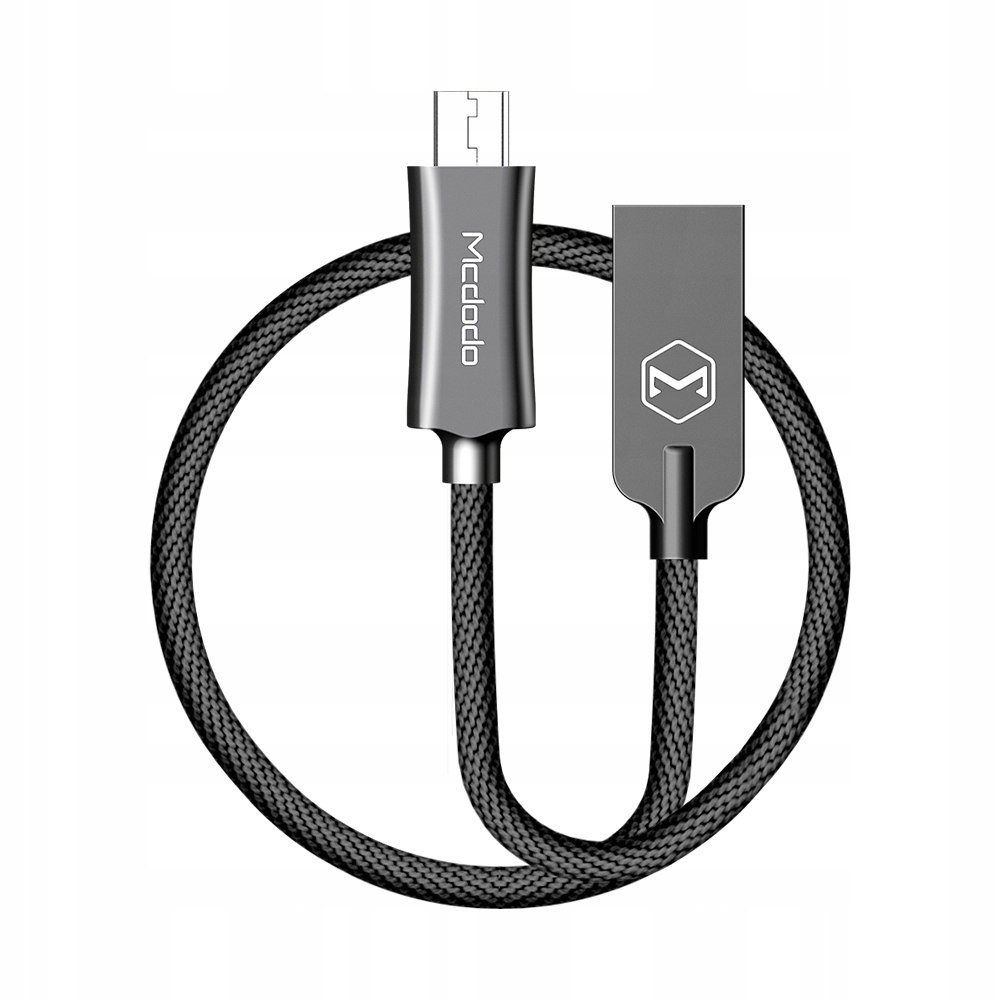 

Mcdodo kabel Knight Usb - microUSB 1,0 m czarny Ca