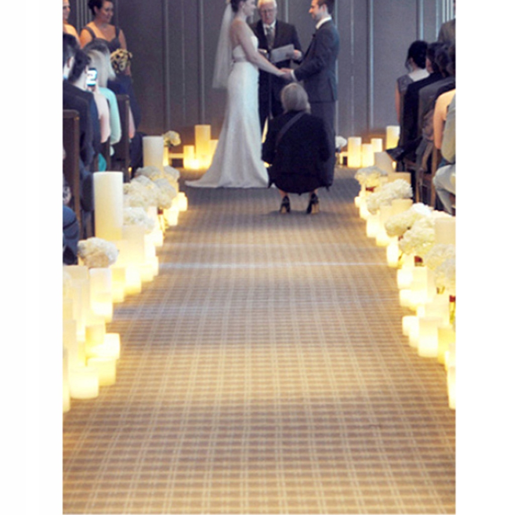 4 . Bezpłomieniowe świece LED Tea Light, Szerokość 0 mm