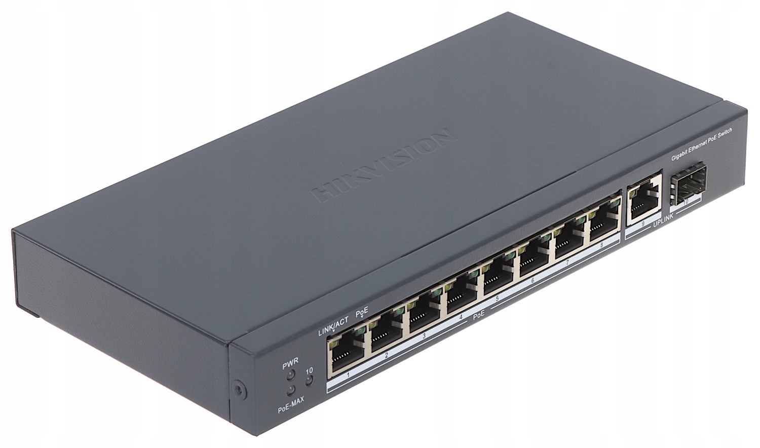 Switch Poe DS-3E0510P-E 8-PORTOVÝ Sfp Hikvision