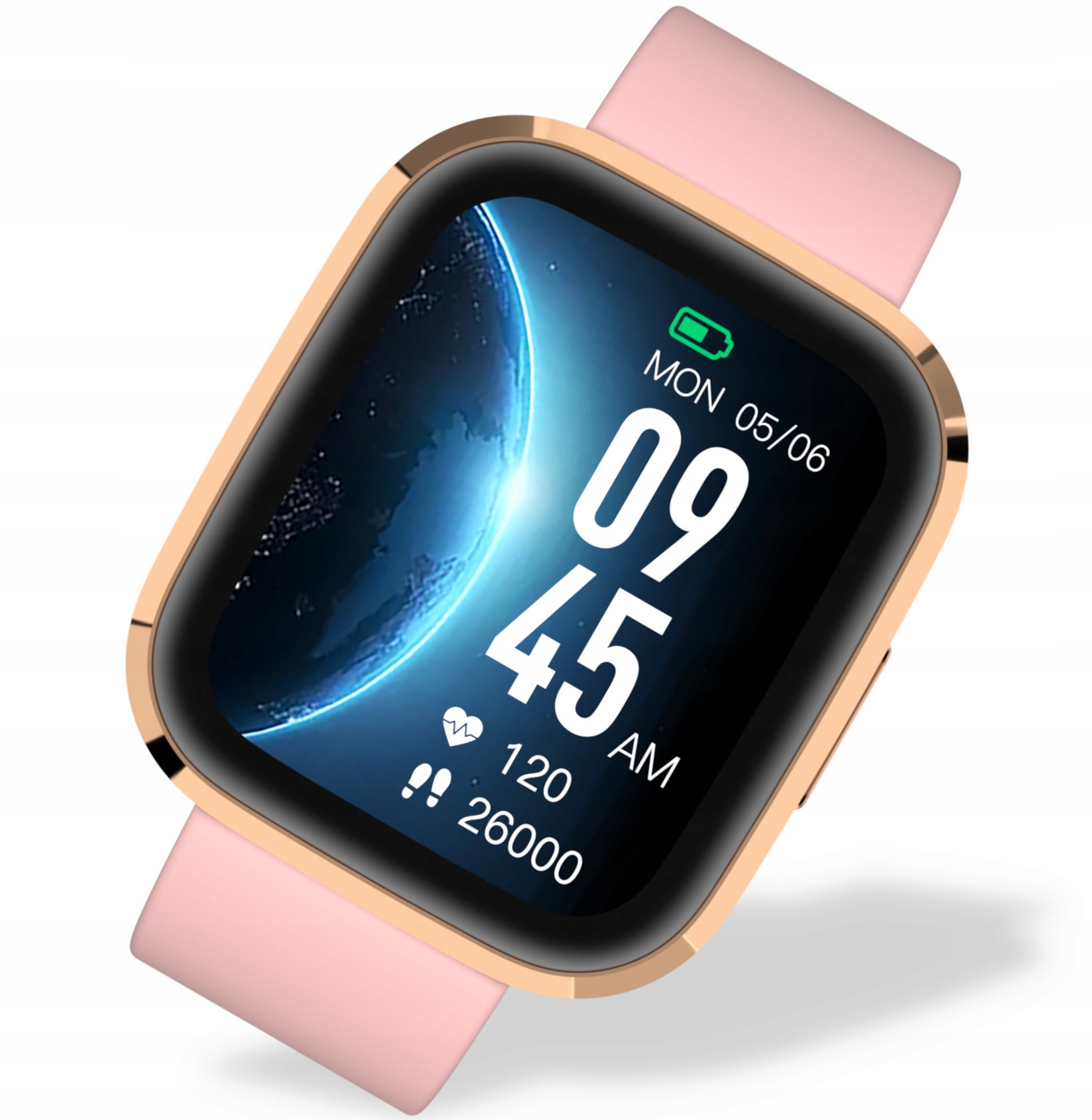 Smartwatch damski na gumowym pasku Garett Grc Style Bluetooth Call