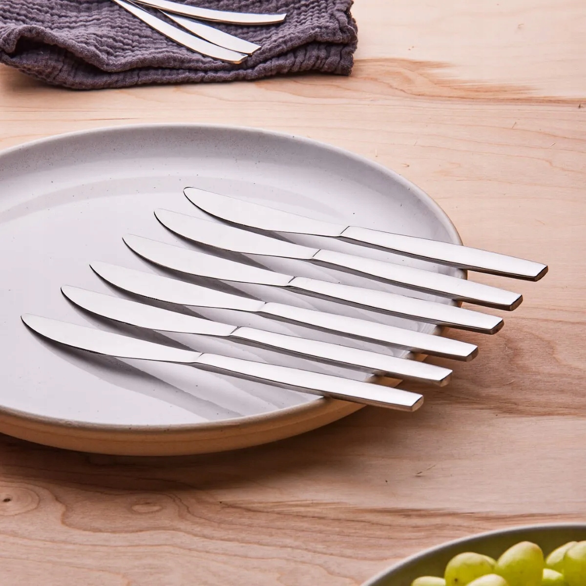 Komplet noży obiadowych klasyczny nóż Altom Design Planet połysk 6 sztuk EAN (GTIN) 5906948738454