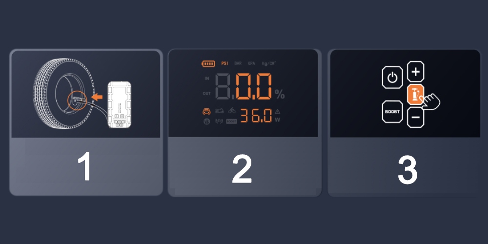 MOCNY BOOSTER ROZRUCH JUMP STARTER URZĄDZENIE ROZRUCHOWE KOMPRESOR 6000A Informacje o bezpieczeństwie CE