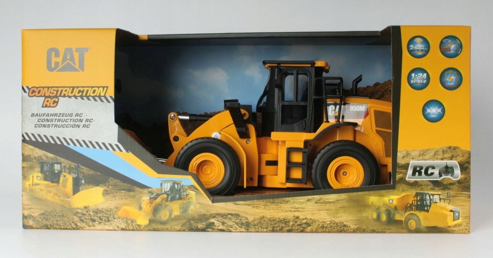 CARRERA RC CAT 950M Wheel Loader 2,4GHz 1:24 250 Bohater brak