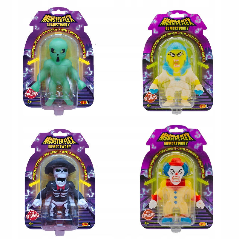 

Monster Flex Gumostwory seria 3 mix potworów