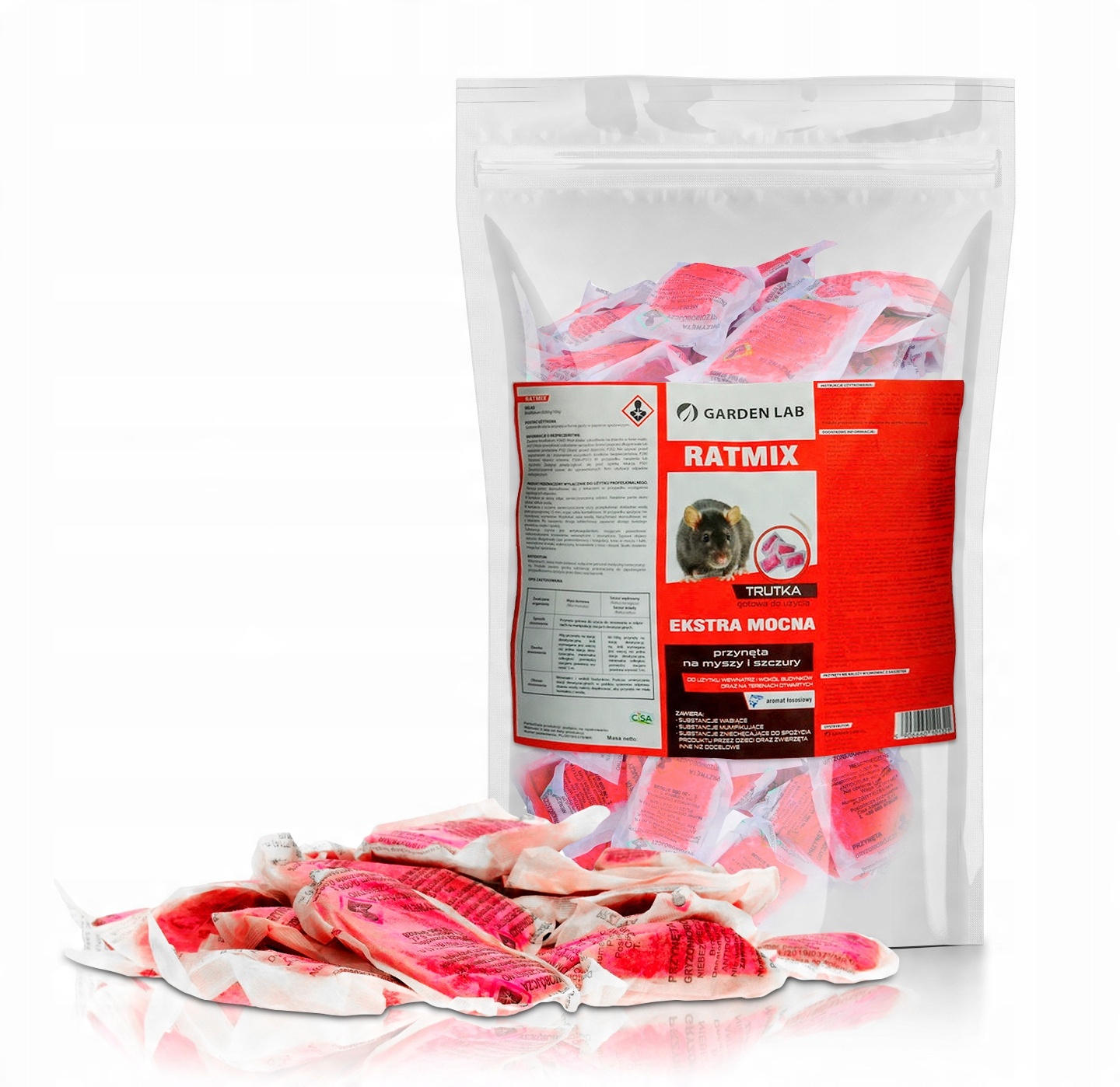 

Trutka Na Szczury Myszy Brodifakum Ratmix 5KG