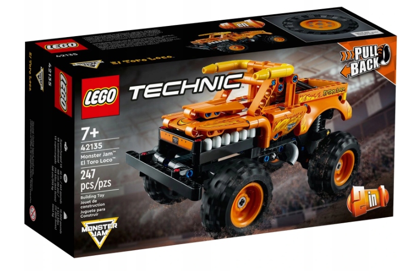 

Lego Technic 2 W 1 Monster Jam El Toro Loco 42135