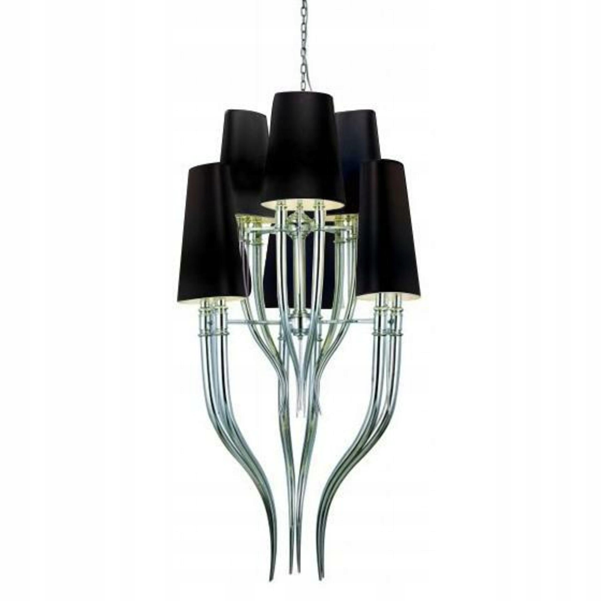 Závesné svietidlo AZzardo Diablo 3+3 black AZ1417 E14 12x11W IP20 61cm čierne