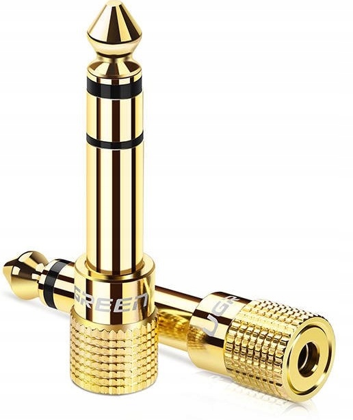 

Adapter męski Jack 6,5 żeński mini Jack 3,5 Ugreen