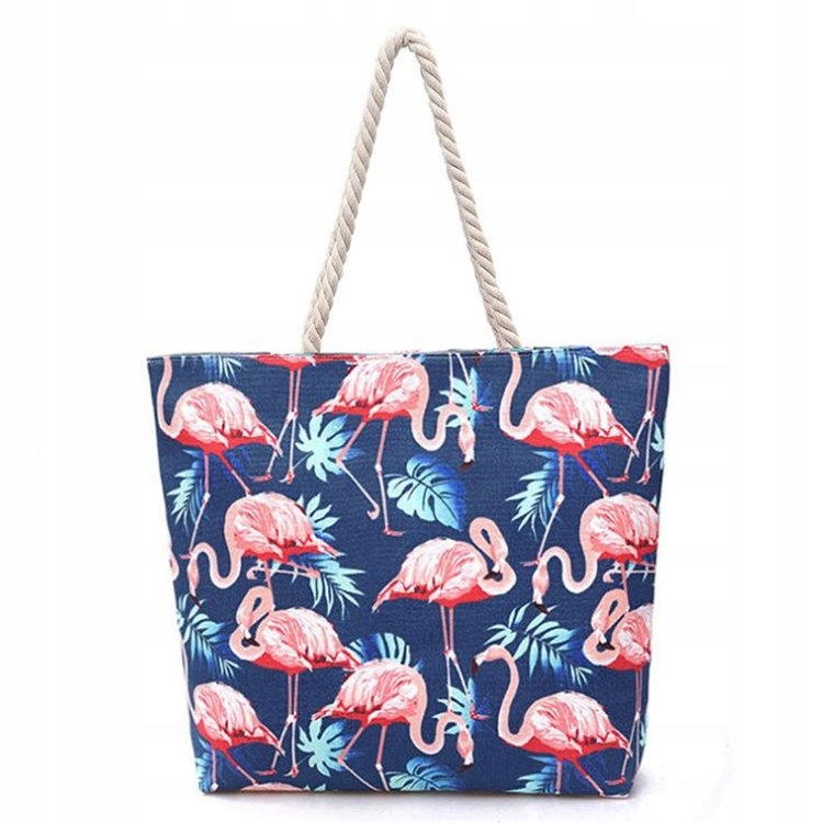 

Duża Damska Torba Zakupowa Plażowa Miejska Shopper