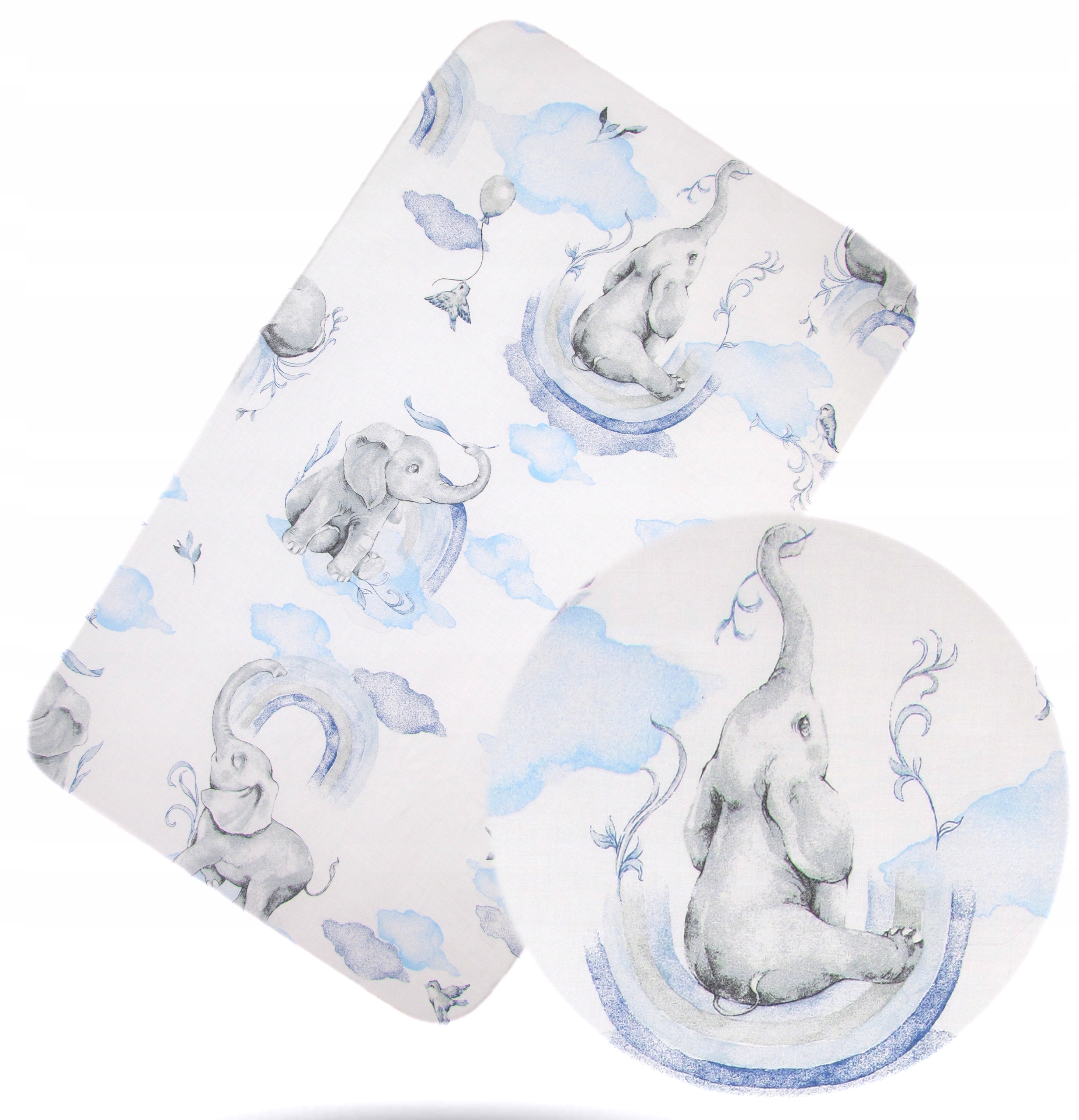 PRZEŚCIERADŁO Z GUMKĄ DO ŁÓŻECZKA DOSTAWKI 50x82