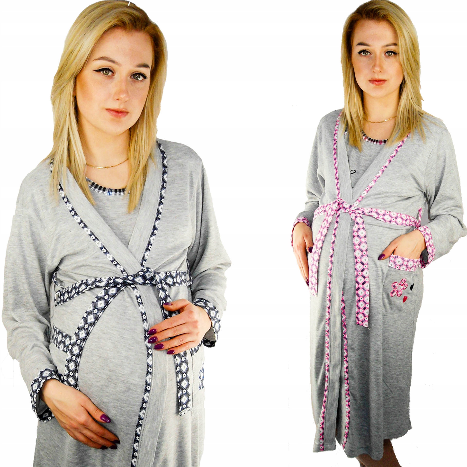 

Szlafrok ______ Ciążowy _______ Bawełniany ____ XL