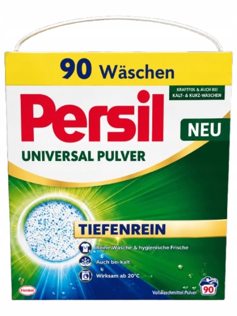 Persil proszek do prania uniwersalny Niemiecki skuteczny 90 prań 4,95kg