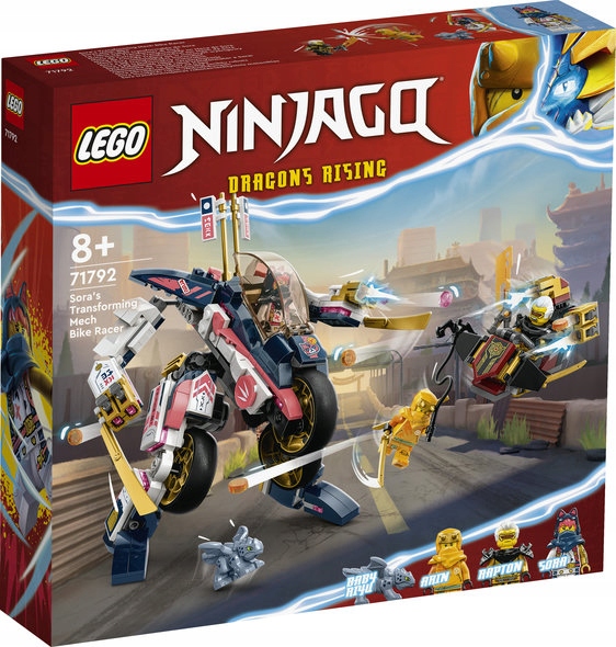 Lego 71792 Ninjago Mech Sory Závodní Motorka
