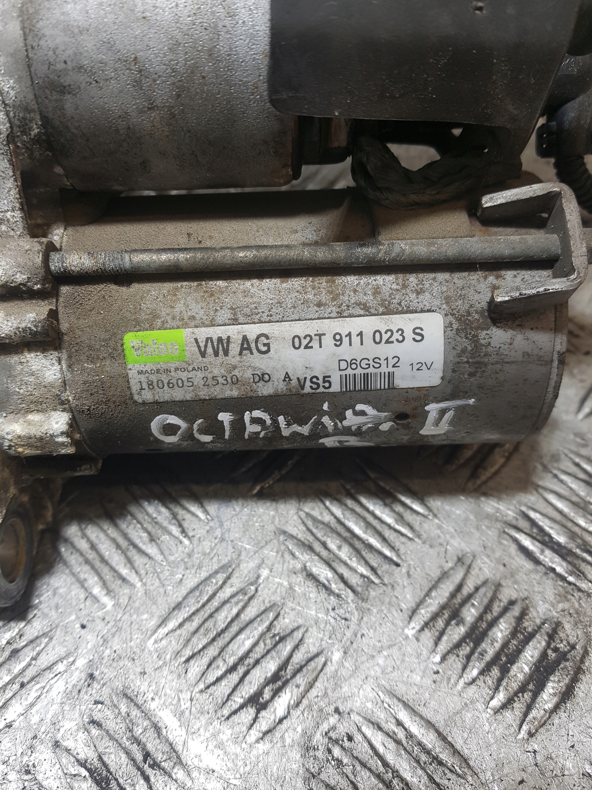 starter SKODA OCTAVIA 2 02T911023S