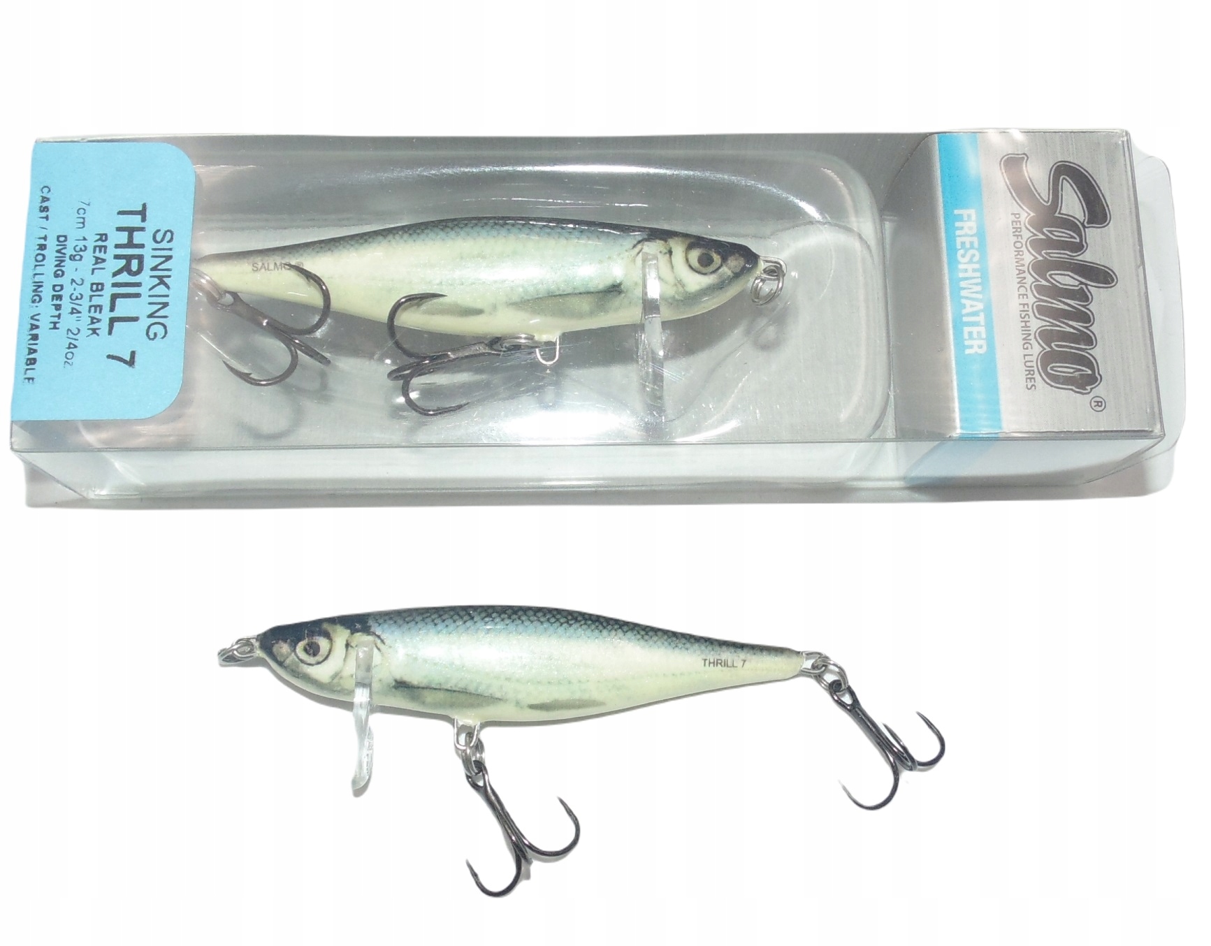 

Wobler Na Bolenia Salmo Thrill 7 CM Rb