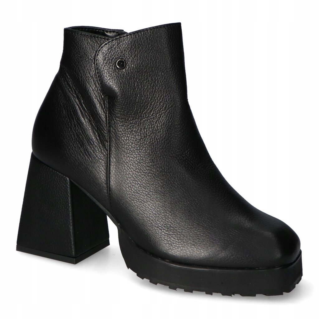 Kotníkové Boty Tuomo 1305/X Černý hrášek 36